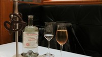 Apple Brandy jadi salah satu menu minuman andalan di Eleven Madison Park. Rasa segar buah apel dicampurkan dengan campuran wine, jadi minuman yang klasik. Foto: Istimewa