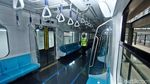Bernuansa Biru, Kereta MRT Jakarta Tak Lagi Mirip Jangkrik