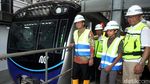 Ajak Anak, Anies Cek 12 Gerbong Pertama Kereta MRT