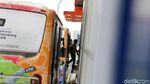 Lampu Penerangan di Koridor 13 TransJakarta Telah Dipasang