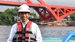 Gandeng Istri, Jokowi Cek Proyek Jembatan Kebanggaannya di Papua
