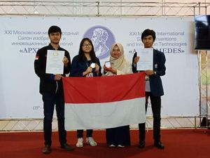 Tim Mahasiswa Undip Bawa Pulang Medali Emas dari Moskow