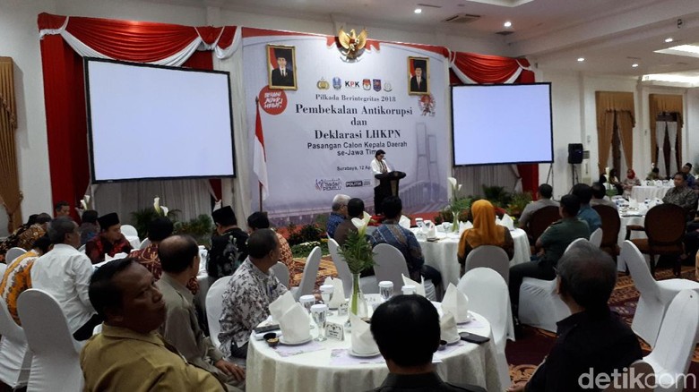 KPK Bekali 52 Calon Kepala Daerah di Jatim agar Tidak Korupsi KPK Bekali 52 Calon Kepala Daerah di Jatim agar Tidak Korupsi