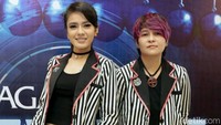 Mitha The Virgin kini tengah asik dengan proyek barunya. Yaitu duo Black Champagne bersama Citra Anindya. Foto: Ismail/detikHOT