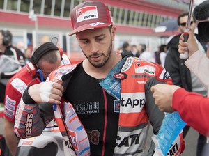 Keberuntungan Belum Berpihak ke Dovizioso di MotoGP 2018