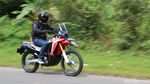 Membawa Yamaha Nmax, Suzuki GSX-S 150, dan CRF250Rally ke Puncak