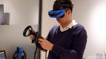 Disebut begitu lantaran Acer menggabungkan VR dan AR. (Foto: detikINET/Adi Fida Rahman)