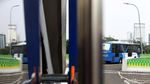 Lampu Penerangan di Koridor 13 TransJakarta Telah Dipasang