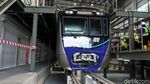 Bernuansa Biru, Kereta MRT Jakarta Tak Lagi Mirip Jangkrik