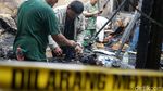 Polisi Selidiki Kebakaran Gudang Besi di Kemayoran