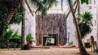Salah satu rumah pribadi Pablo Escobar kini telah diubah menjadi hotel bintang lima. Istimewa/Thesun.