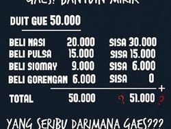 Meme Kocak Siswa Hadapi Ujian Matematika