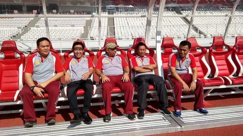 Pejabat Mabes Polri Cek Venue Asian Games di GBK Pejabat Mabes Polri Cek Venue Asian Games di GBK