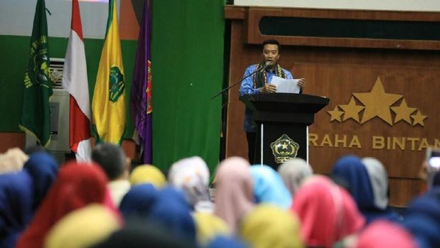 Di Lampung, Menpora Sosialisasi Asian Games dan APG 2018