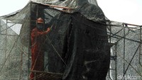Patung Sudirman akan diperbaiki secara menyeluruh.