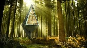 Rumah Pohon Gokil, dari Bentuk UFO Hingga Kamuflase