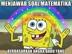Meme Kocak Siswa Hadapi Ujian Matematika