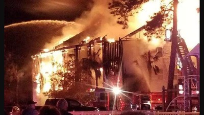 Dahsyatnya Api di Kebakaran California yang Hanguskan 1 Apartemen