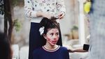 Wajah Cemong Syahnaz Sadiqah saat Bridal Shower