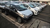 Si mungil Toyota Agya alias Wigo pun tak kalah laris di negara-negara Amerika Latin. Sebanyak 2.201 unit Wigo dikirim ke mancanegara. Foto: Pradita Utama
