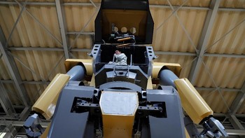 Kupikir nantinya robot semacam ini bisa dibisniskan, kata Masaaki. Foto: Reuters