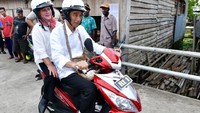 Skuter listrik dari WIM Motor itu adalah produk motor listrik dari WIM Cycle. Motor listrik yang digunakan Jokowi itu adalah WIM Motor Zero 8i. Foto: dok. Biro Pers Setpres
