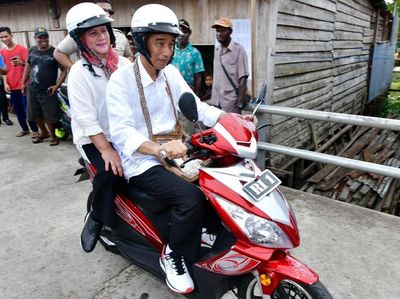 Motor Listrik yang Dipakai Jokowi Rakitan Gresik
