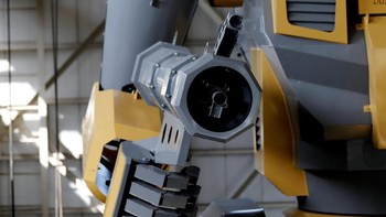 Senjatanya pun ada meski tidak bisa difungsikan. Foto: Reuters