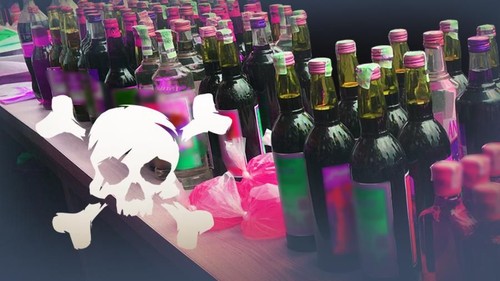 Ilustrasi fokus Maut Miras Oplosan (Luthfy Syahban/detikcom)