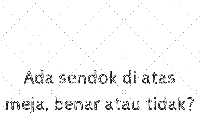 Ada sendok atau tidak ya? (Foto: detikcom)