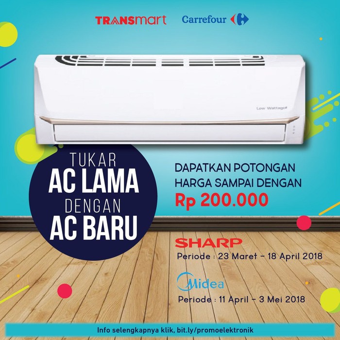 Cuma di Sini Bisa Tukar AC Lama dengan AC Baru