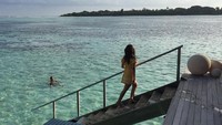Sebelumnya Raisa juga mendapat komentar pedas karena dinilai takut untuk berenang di laut. (Dok. Instagram/raisa6690)