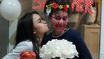 Wajah Cemong Syahnaz Sadiqah saat Bridal Shower