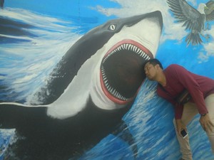 Keren! Kampung di Cirebon Ini Kampanye Lingkungan Pakai Mural 3D