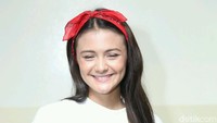 Amanda Rawles saat ditemui di Blok M, Kebayoran Baru, Jakarta Selatan, Kamis (12/4). Foto: Ismail/detikHOT