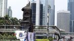 Patung Sudirman yang Bolong Diperbaiki