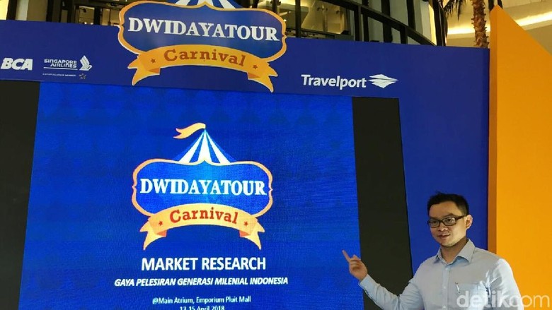Foto: Hendriyapto, VP Commercil Dwidayatour (Kurnia/detikTravel) Foto: Hendriyapto, VP Commercil Dwidayatour (Kurnia/detikTravel)