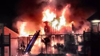 Berdasarkan informasi dari Pemadam Kebakaran Horry County (HCFR), api berasal dari 4970 Windsor Green Way. (Foto: Dok. Fox Carolina)