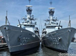 KRI Bung Tomo dan KRI John Lie Perkuat Perairan Barat Indonesia