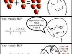 Meme Kocak Siswa Hadapi Ujian Matematika