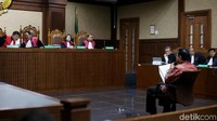 Kemudian Novanto membeberkan soal perkaranya serta membantah telah terlibat.