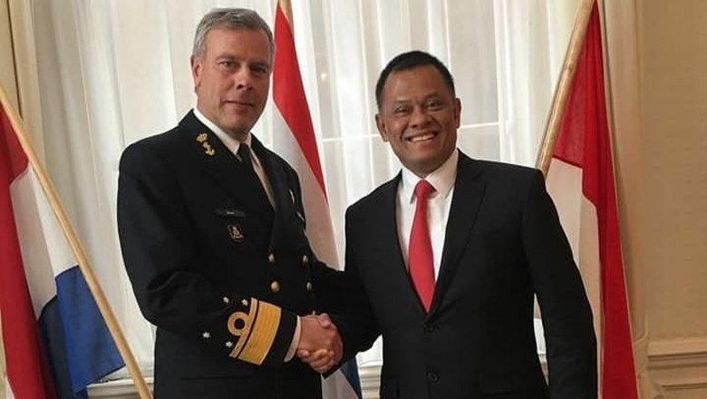 Gatot Nurmantyo Temui Panglima Angkatan Bersenjata Belanda Gatot Nurmantyo Temui Panglima Angkatan Bersenjata Belanda