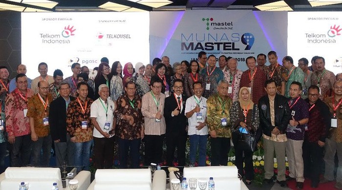 Munas Mastel IX di Jakarta. Foto: Mastel Munas Mastel IX di Jakarta. Foto: Mastel