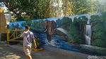 Foto: Melihat Kampung Berhias Mural 3D di Cirebon