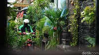 Asrinya kampung warna-warni di Kelurahan Galur, Kecamatan Johar Baru, Jakarta Pusat.