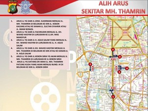 Ada Syuting di Sarinah, Jl MH Thamrin Ditutup