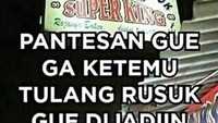 Para jomblo coba deh cek tulang rusuknya di tukang bakso. Jangan-jangan tulang rusuk alias jodohnya Ada di dalam panci.  Foto: Istimewa