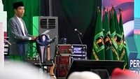 PPP telah mendeklarasikan kembali mengusung Jokowi di Pilpres 2019. Pada rekomendasi Munas Alim Ulama, tidak ada nama Rommy disodorkan menjadi cawapres untuk Jokowi. Foto: (Laily Rachev/Biro Pers Setpres)