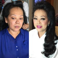 Wanita ini terlihat jauh lebih muda dengan makeup. Setuju nggak? Foto: Instagram/@lucy_katili