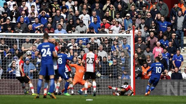 Chelsea sempat kesulitan saat menghadapi Southampton.